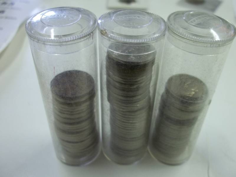 lot 153 image: Assorted Canadian Nickels