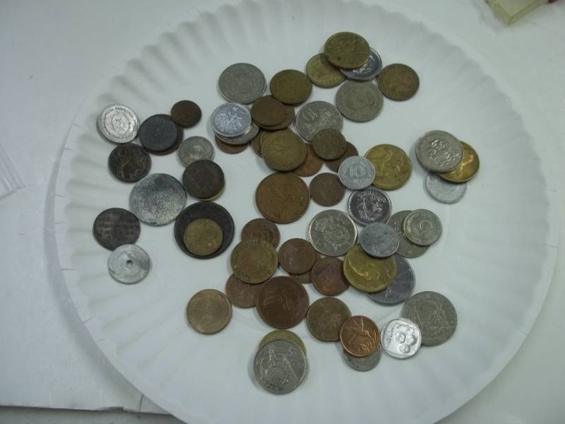 lot 166 image: Assorted foreign coins