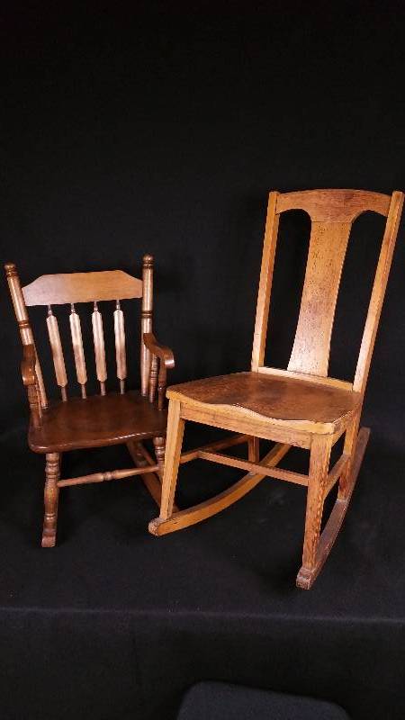 lot 36 image: 2 Rocking Chairs