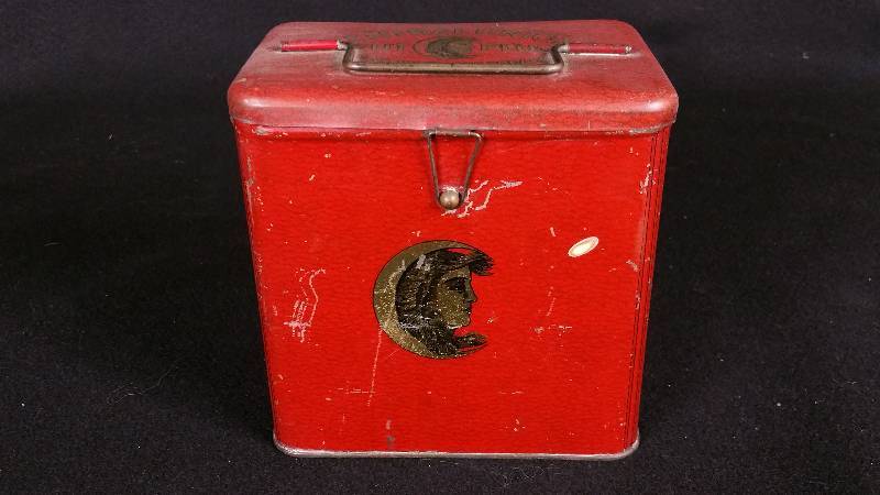 lot 44 image: Antique Tobacco Tins