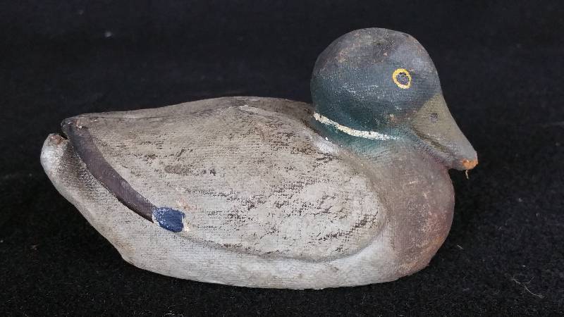 lot 54 image: Vintage Sales Sample Duck Decoy