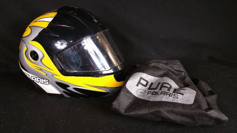 lot 62 image: Polaris Helmet Yellow - Medium