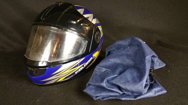 lot 63 image: Polaris Helmet Blue - Medium