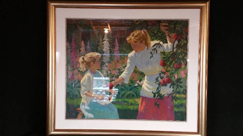 lot 66 image: Edward Glafke Framed Print