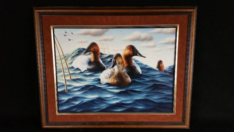 lot 70 image: Artist J House Original Oil on Board
