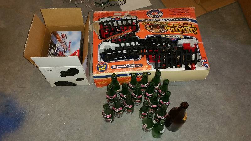 lot 76 image: Collector Bottles G Gage Lionel Train Top Gun Controller