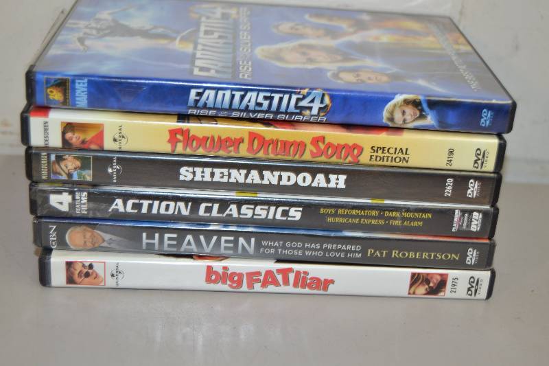 lot 50 image: DVDs