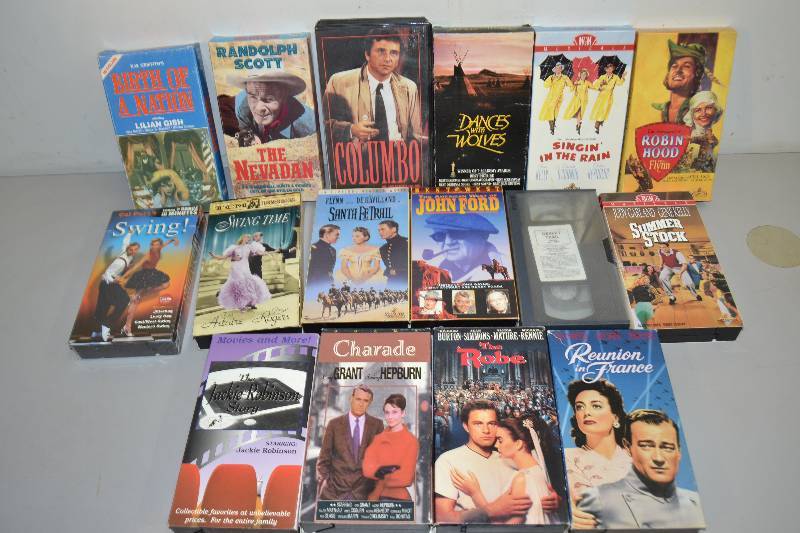 lot 132 image: VHS Tapes