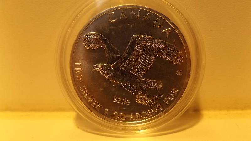 ������ 1 oz .999 Silver 2014 Canada Round