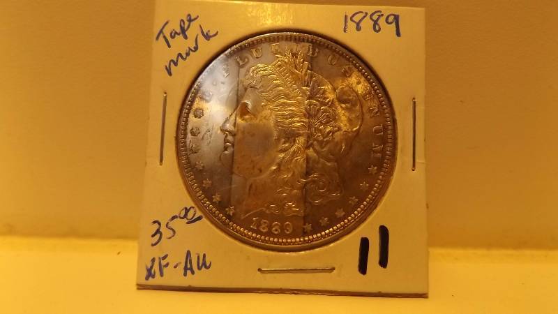 � 1889 Morgan Silver Dollar