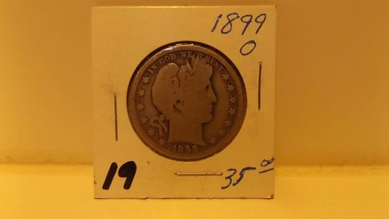 � 1899 O halfdollar