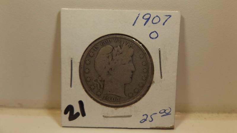 1907 O half dollar