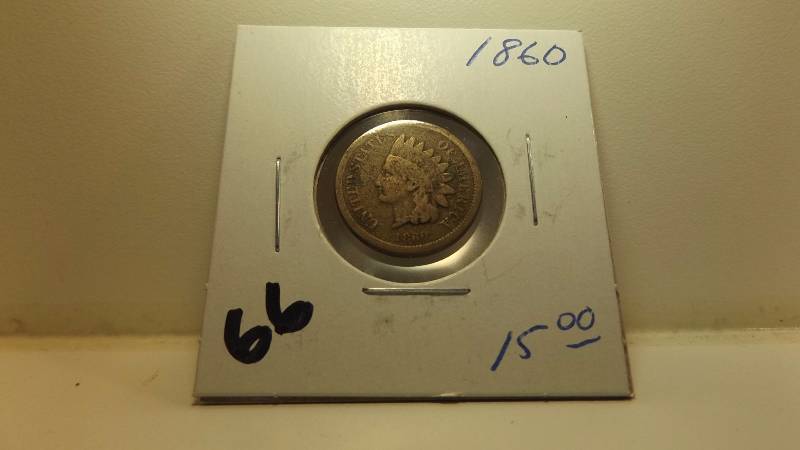 �� 1860 indian head cent