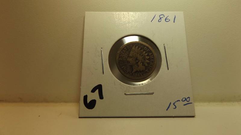 �� 1861 indian head cent