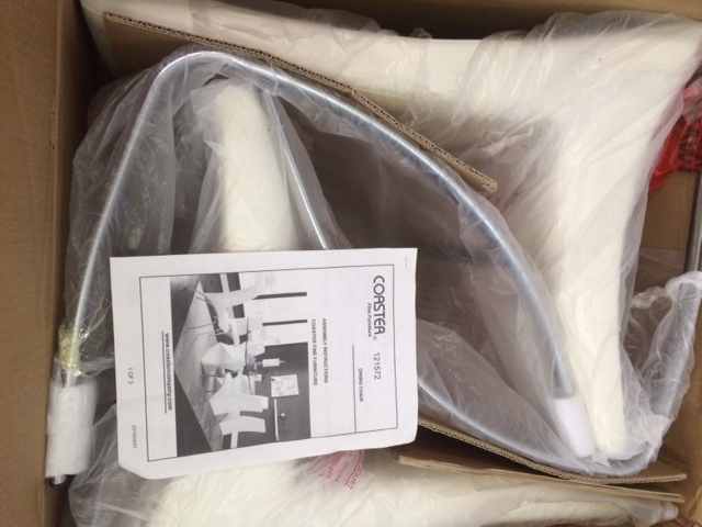 lot 2 image: Lidia Dining Chair x2