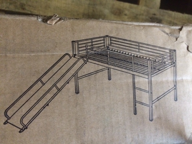 lot 10 image: Junior Twin Low Loft Bed by DHP