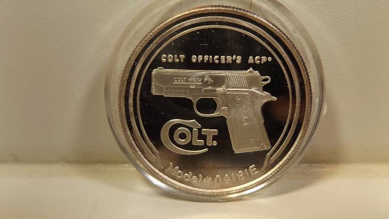 Colt 1 Oz .999 Silver Round