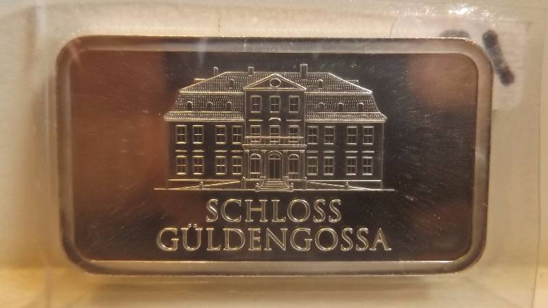 � 50 Gram Fine Silver Geiger Bar