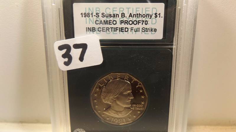 INB 1981 S Proof 70 Susan B Anthony