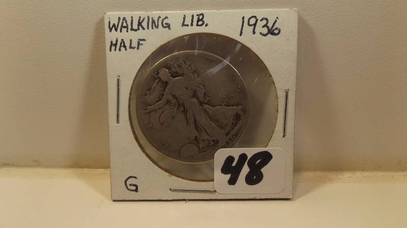 � 1936 Walking Liberty Half Dollar