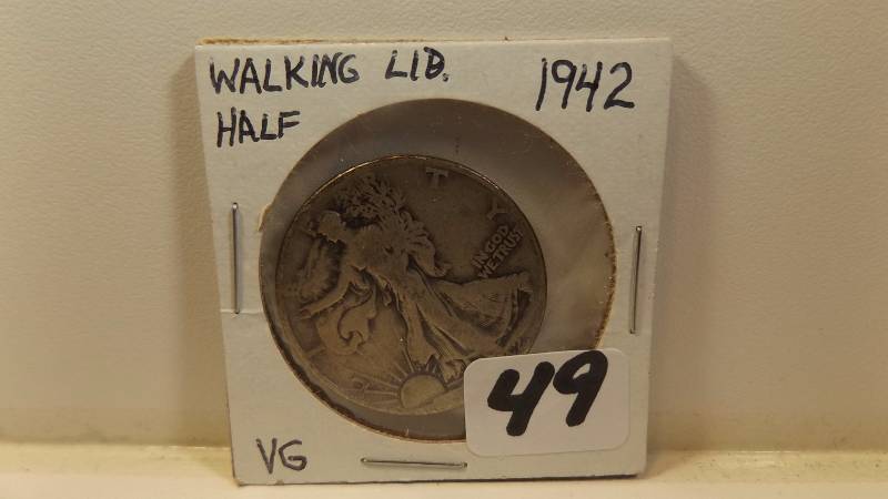 � 1942 Walking Liberty Half Dollar