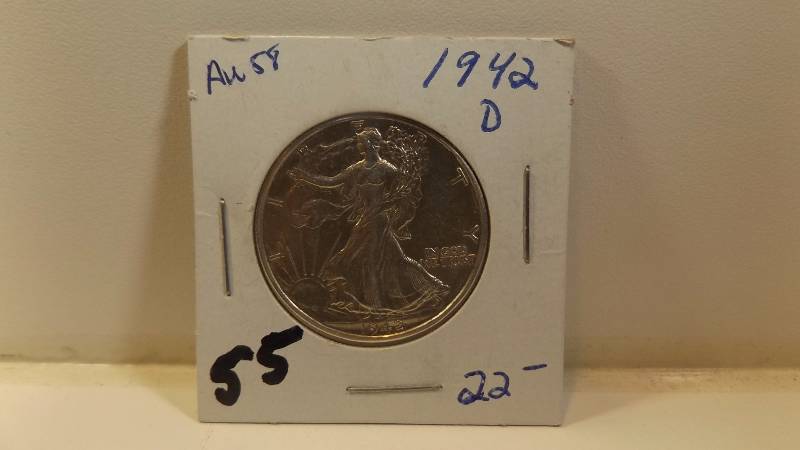 � 1942 D Walking Liberty Half Dollar