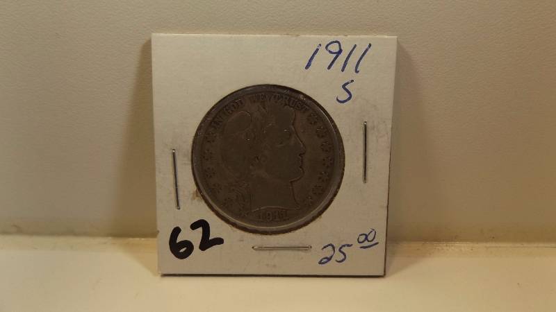 � 1911 S Barber Half Dollar