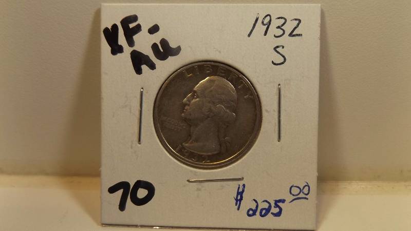 � 1932 S Washington Quarter Key Date RARE