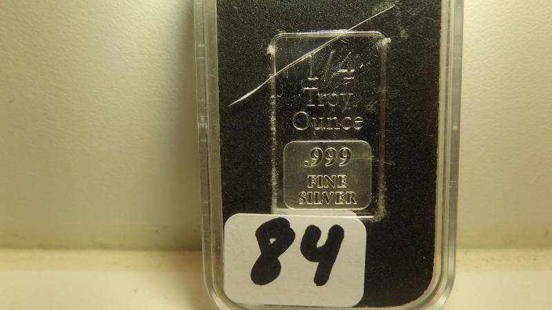 �� � Troy Ounce .999 Fine Silver Bar