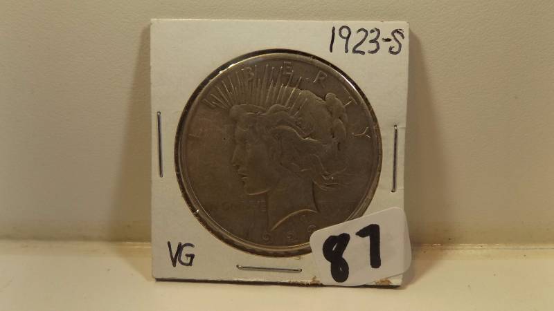 � 1923 S Peace Dollar