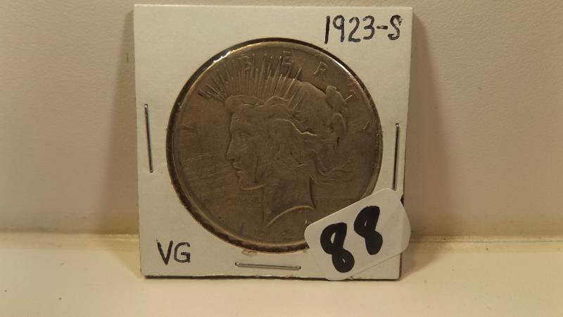 1923 S Peace Dollar
