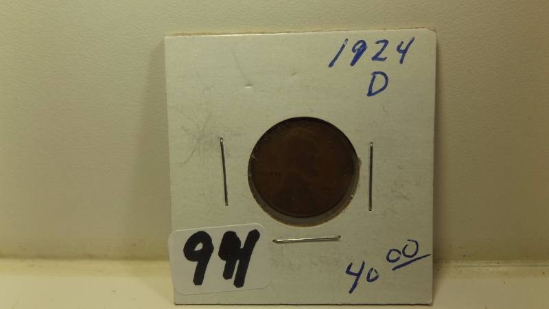 �� 1924 D Key Date Penny