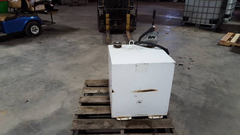 lot 6 image: Delta 50 gallon Fuel tank - Used