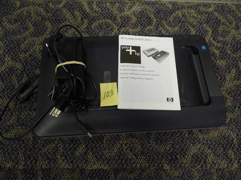 lot 103 image: HP Scanjet G 4000 Scanner
