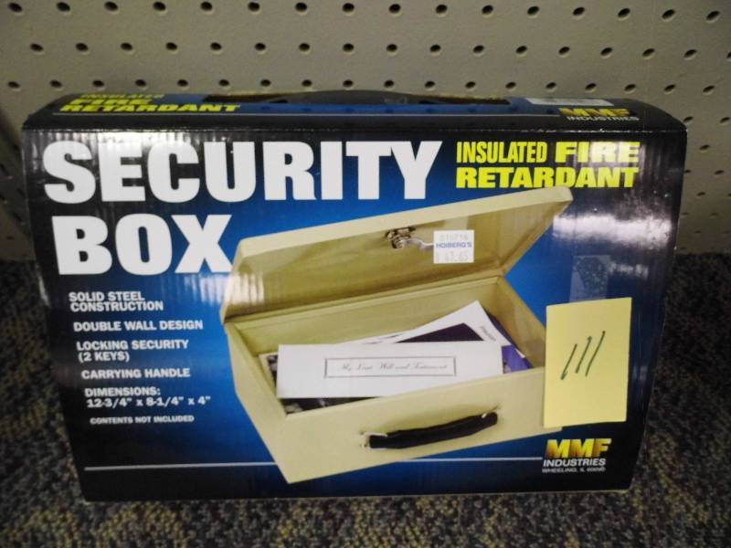 lot 111 image: MMF Security Box
