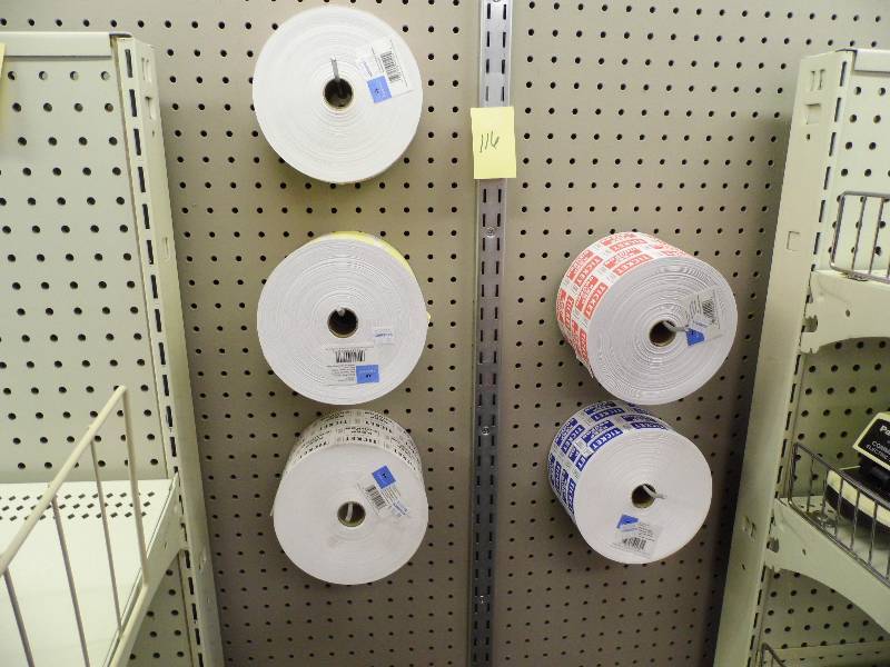 lot 116 image: 10 Rolls of Assorted Tickets