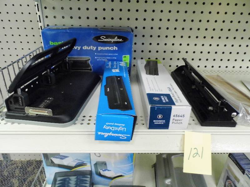 lot 121 image: Office Supplies