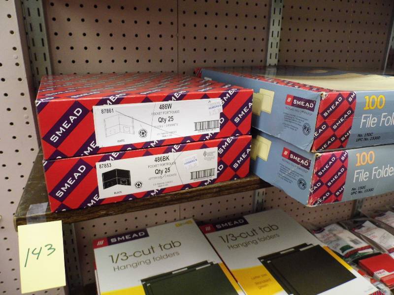 lot 143 image: Assorted File Folders