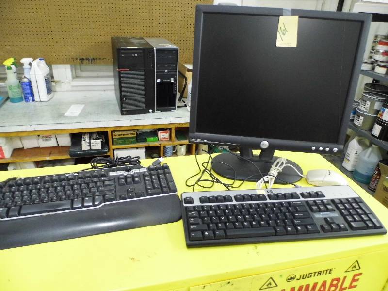 lot 161 image: 2 Keyboards & Monitor