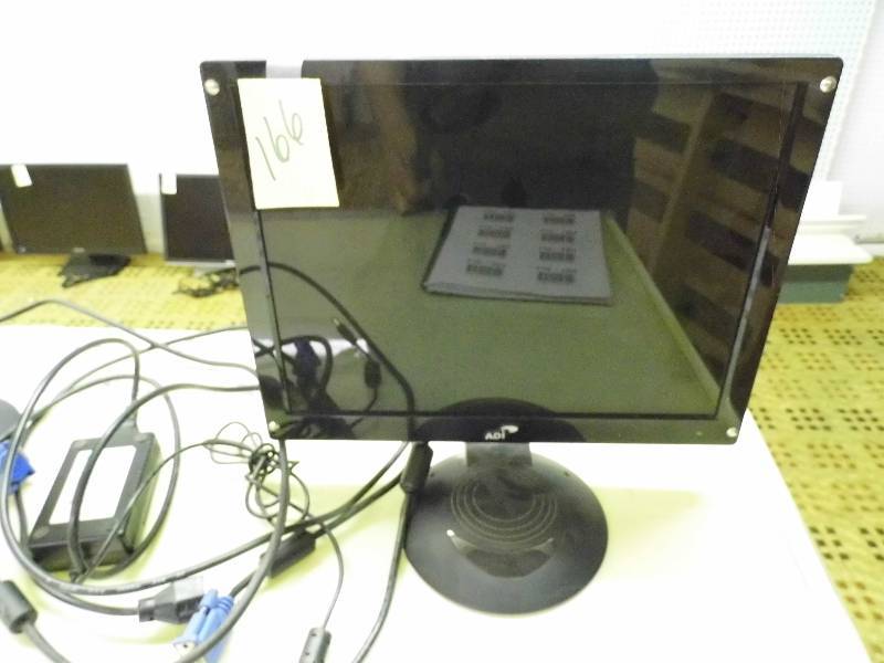 lot 166 image: Adi Monitor & Dell Monitor