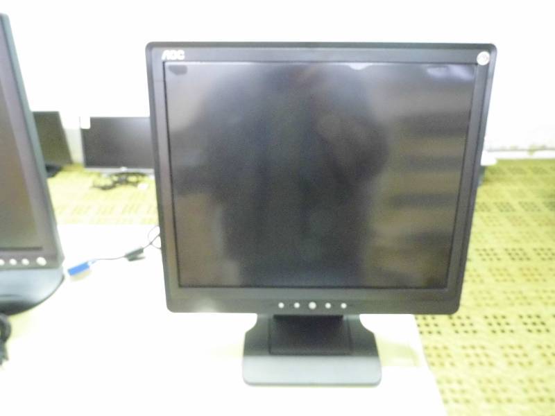 lot 167 image: AOC Monitor & Dell Monitor