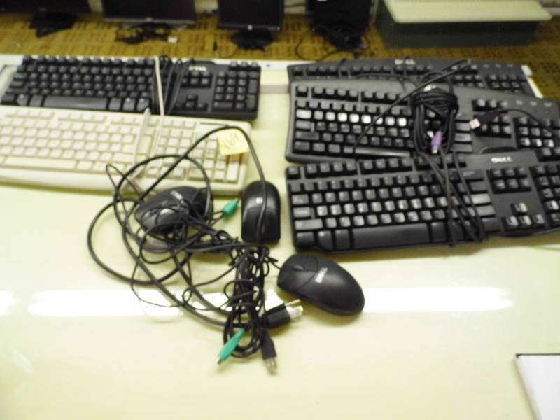 lot 169 image: 5 Keyboards & 3 Mice