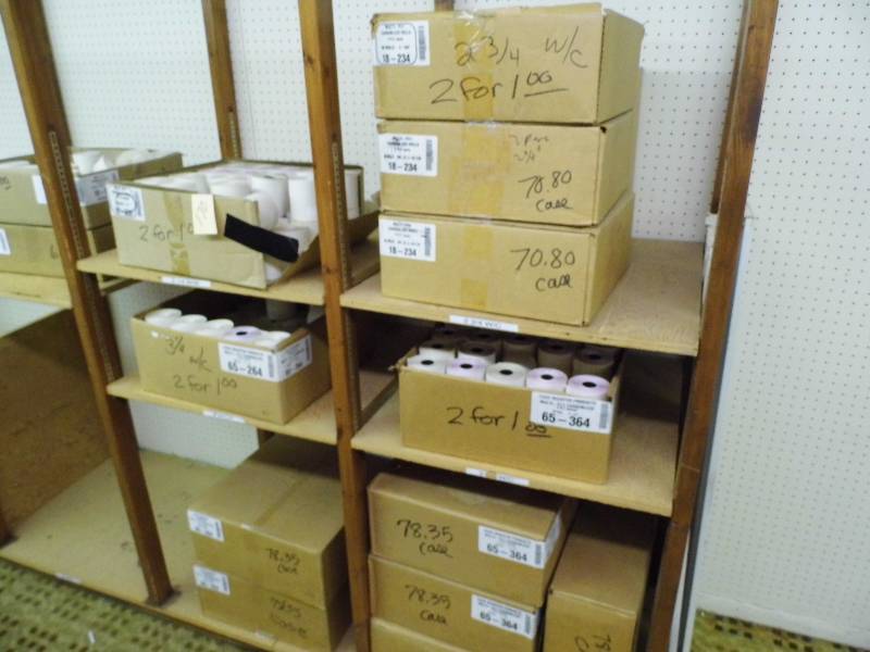 lot 170 image: 15 Cases of Register Tape