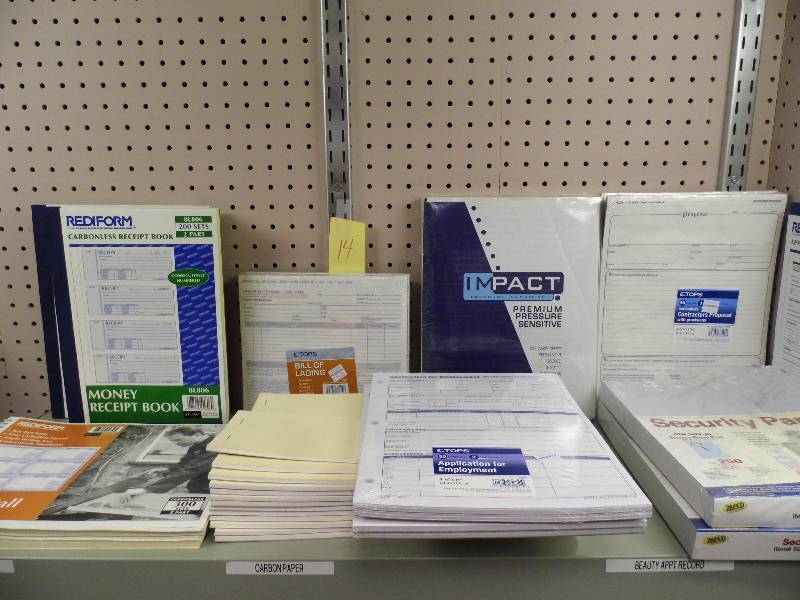 Assorted Office Paperwork