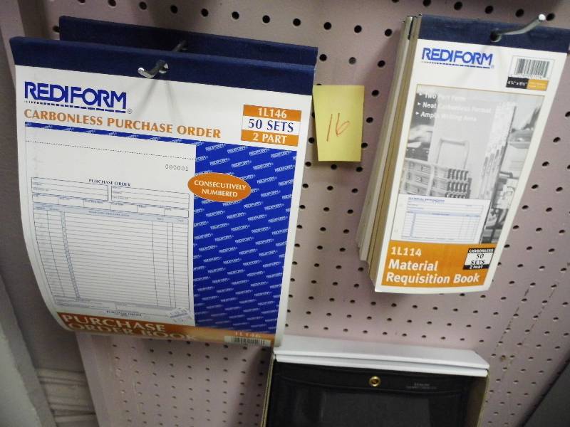 Purchase Books & Carbon Paper