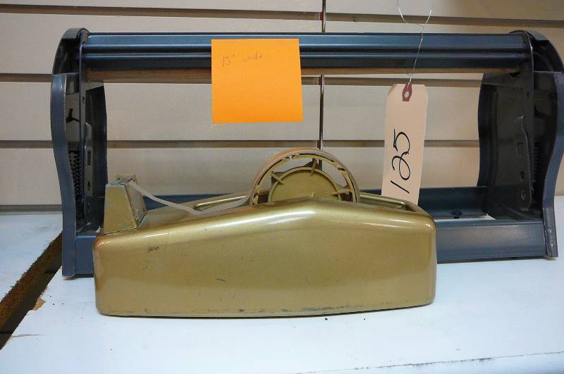 lot 125 image: Wrapping Paper Holder  Tape Dispenser