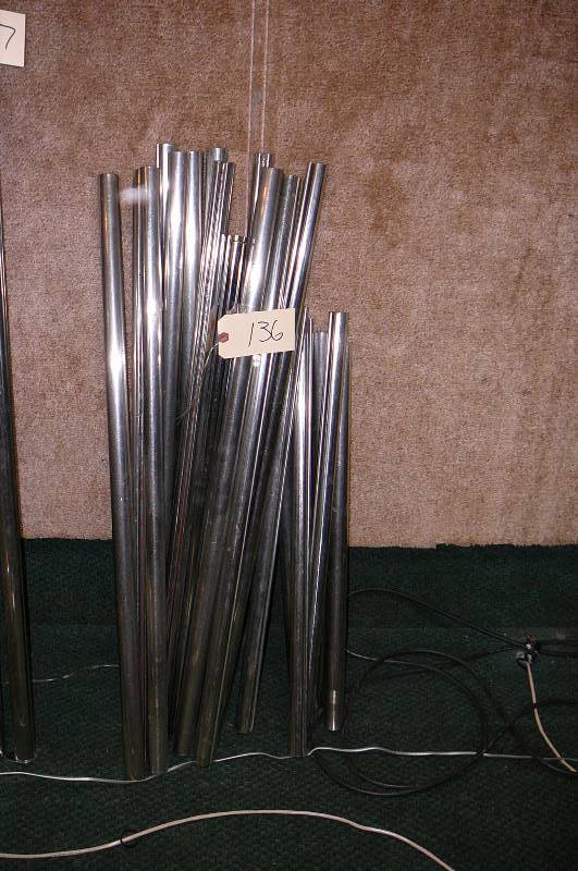 lot 136 image: Clothing Rods