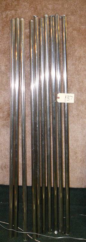 lot 137 image: Clothing Rods