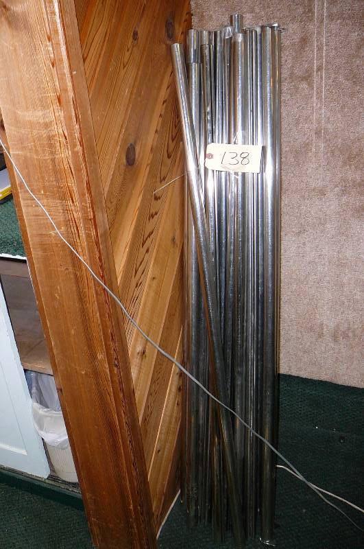 lot 138 image: Clothing Rods