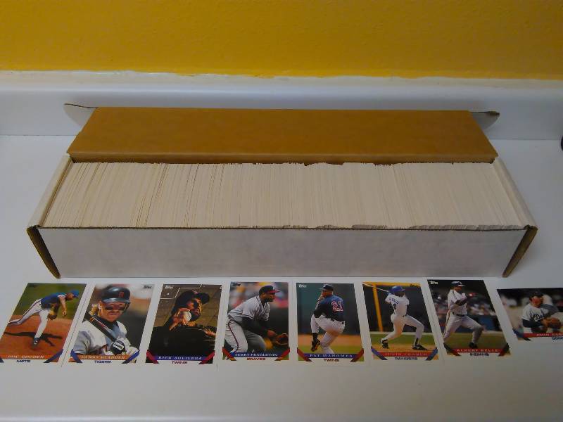 lot 569 image: 1993 Topps Duplicates, Many Stars